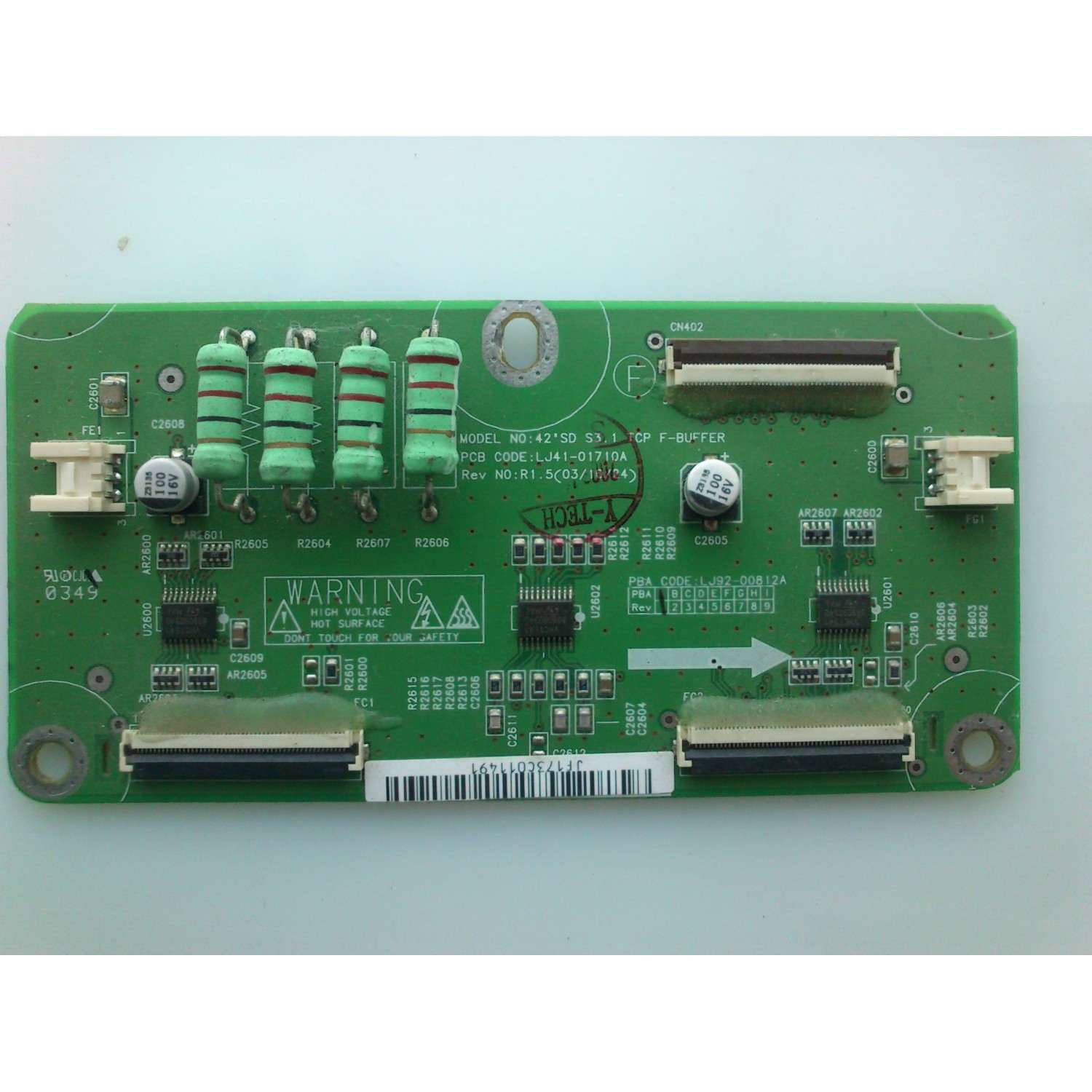 MAIN FUENTE  PARA MONITOR HP / NUMERO DE PARTE GHACBHP024 / 715G4455-M01-000-004C / 1710123M0188 / MODELO 2011X 	